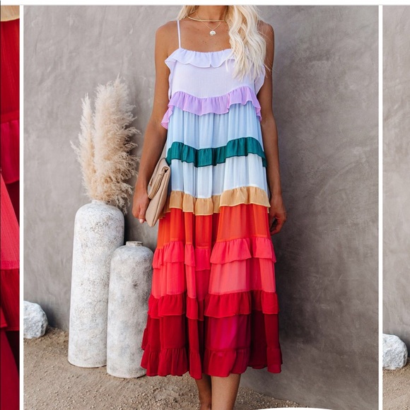 Vici Color Me Pretty Dress - Picture 6 of 9